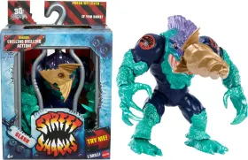 Hyd59 Mattel Street Sharks Action Figure With Bite And Drill Motion 6 Inch Multicolor