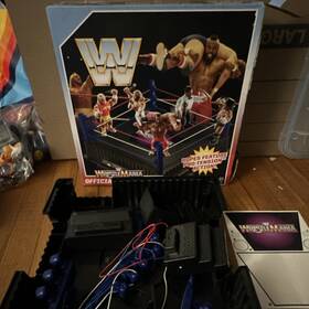 Mattel Hyf17 Wwe Wrestlemania Playset Ring Boxed Unassembled Plastic