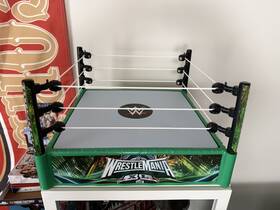 Mattel Jdb55 Wwe Wrestlemania Bloodline Rules Playset - Ring Only