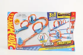 Jdw39 Mattel Hot Wheels Track Credator Triple Loop Speed Kit 3 In 1 2025 Playset