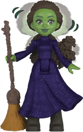Jfm22 Mattel Wicked Emerald City Playset With Elphaba And Glinda Small Dolls 5