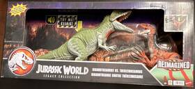 Mattel Jgb63 Jurassic World Giganotosaurus And Therizinosaurus Playset Sound Effects