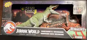 Jgb63 Mattel Jurassic World Giganotosaurus And Therizinosaurus Playset Sound Effects