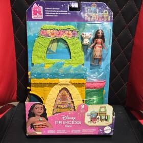 Mattel Jyp36 Disney Princess Moana Storytime Stackers Playset With And Pua Figures