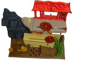 Mattel M2707 Kung Fu Panda Battle Palace Playset With Figures And Instructions Complete