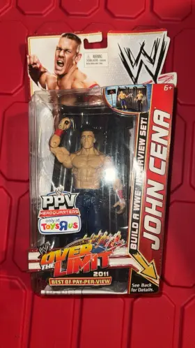 W7811 Mattel Wwe John Cena Over The Limit 2011 Toys R Us Exclusive Action Figure Boxed