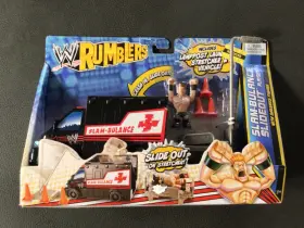 W8007 Mattel Wwe Rumblers Slam-bulance Slideout Playset With Sheamus Figure New