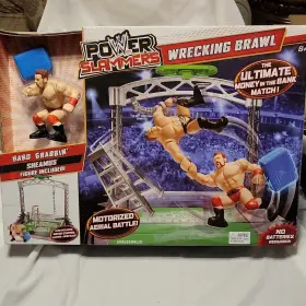 Y0009 Mattel Wwe Sheamus Power Slammers Wrecking Brawl Playset Ring Ladder Briefcase Y0009 Mattel Wwe Sheamus Power Slammers Wrecking Brawl Playset Ring Ladder Briefcase