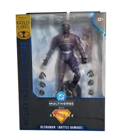 11725 Mcfarlane 787926174496 Dc Multiverse Toys Ultraman Battle Damage Gold Label 7 Inch Figure