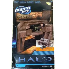 Mcfarlane 787926192070 Halo Micro Ops Series 1 High Ground Gate Box Set With Warthog Nib