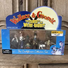 Mcfarlane 787926650228 Wallace And Gromit Curse Of The Were-rabbit Cauliflower Set 2005 New