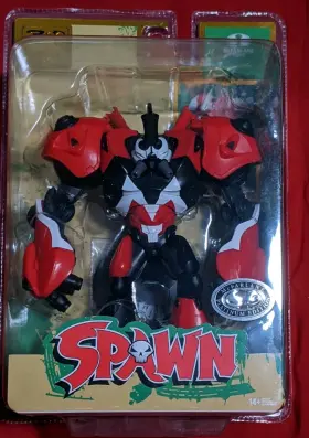 011325sr Mcfarlane Toys 30th Anniversary Robot Wars Spawn Platinum Edition 7inch Figure New