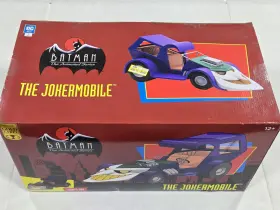040124sr Mcfarlane Toys Batman The Animated Series Jokermobile 6 Inch Figure Vehicle Lights Up Toy