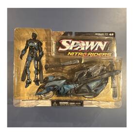 Mcfarlane Toys 71419 Spawn Nitro Riders Action Figure And Motorcycle 2000