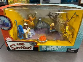 Mcfarlane Toys 787926127300 Simpsons The Island Of Dr. Hibbert Deluxe Boxed Set Treehouse Horror Xiii