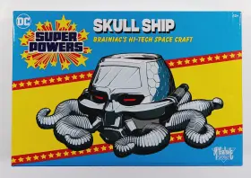 Mcfarlane Toys 787926158038 Dc Super Powers Skull Ship Braniacs Hi-tech Space Craft - New