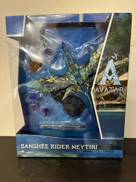 Mcfarlane Toys 787926164015 Avatar Neytiri Playset Collectors Edition Blacklight Glow Boxed