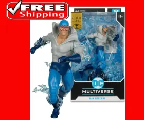 Mcfarlane Toys 787926172331 Dc Multiverse - Max Mercury 7in Action Figure Gold Label New