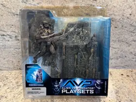 Mcfarlane Toys 787926179149 2005 Alien Vs. Predator Playset Diorama - With/ Base