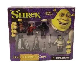 Mcfarlane Toys 787926201024 Shrek Duloc Dungeon Crew Mini Figures Vintage Rare New Iob