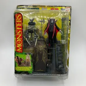 Mcfarlane Toys 787926401035 Vintage Monsters Series One Dracula Playset Action Figure Set New