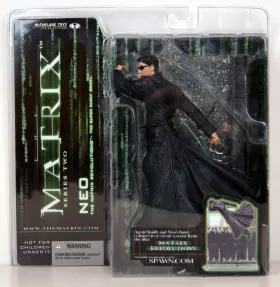 B0000dg5tc Mcfarlane Toys The Matrix 3 Figure Super Burly Brawl Neo