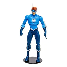 B0bcmp663t Mcfarlane Toys Dc 7in Build-a Figure Speed Metal Wally West Flash