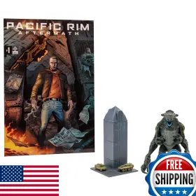 B0cbt1khxh Mcfarlane Toys Pacific Rim Knifehead Kaiju 4 Inch Figure Playset With Comic