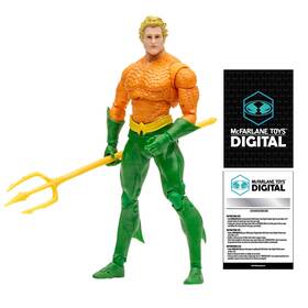 Mcfarlane Toys B0cv62qbvm Dc Direct Aquaman Classic 7in Action Figure Digital Collec