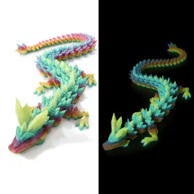 B0drvxjnys Meet Gladness 30 Inch 3d Printed Dragon Large Fidget Toy Desk Decor Gift For Kids And Adult