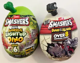 Mega 193052051363 Zuru Smashers Dino Eggs Mini Jurassic Over 6 Surprises And Island 8