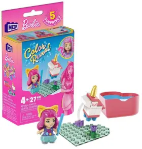 Mega 194735157211 Barbie Color Reveal Party Building Set