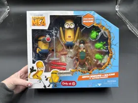 Mega 630996593028 Despicable Me 4 Minions Vs. Maxime Figures Playset Target Exclusive 2023