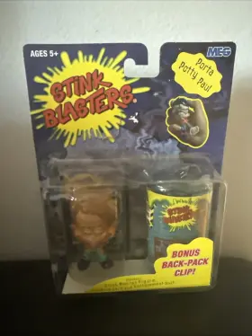 Mega 839469000241 Vintage Stink Blasters - Porta Potty Paul Figure Playset Brand New