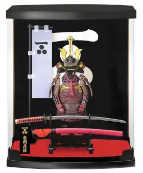 B088wmz7z9 Meister Japan Mori Motonari Samurai Armor Figure 16th Century Clan Display