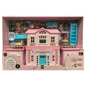980329274 Members Mark Kids Preschool Playset 16 Piece Country Cottage