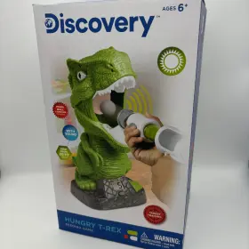 Merchsource Llc 843479154795 Discovery Kids Hungry T-rex Dinosaur Carnival Style Shooting Feeding Game New