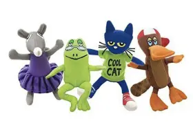 Merrymakers 781579824136 Pete The Cat And Friends Playset New Discontinued 2010