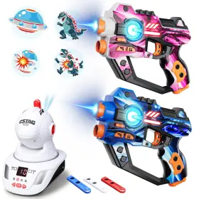B0fld5gj88 Mesproud Electronic Tag Guns Set For Kids Adults 3 - 2 Player