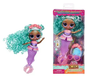 Mga Entertainment 035051510598 Serena Finn Fashion Doll With Color Changing Tail Kids Toy Gift Ages 4