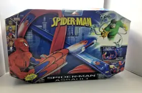 339427 Mga Entertainment New Vtg Spider-man Assault Car Launcher Racetrack Playset Marvel Heroes