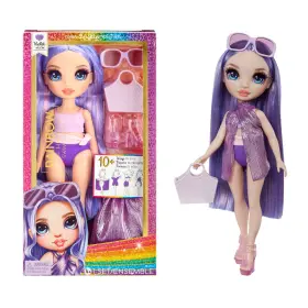 507314 Mga Entertainment Rainbow High Swim And Style Violet Purple 11 Inch Doll Ages 4-12