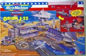 Micro Machines 047246655687 Vintage 1994 Orion J-22 Submarine Base Playset Galoob Nib
