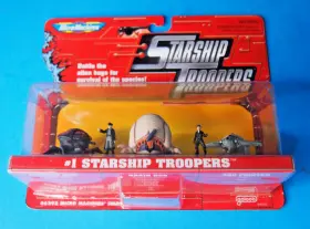 Micro Machines 047246662937 Vintage Starship Troopers Set #1 1997 Galoob Carl Brain