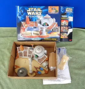 66540 Micro Machines 047246665419 Star Wars Episode 1 Podrace Arena Playset- Galoob
