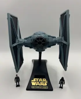 Micro Machines 047246669950 Star Wars Action Fleet Tie Fighter With Imperial Pilot And Moff Tarkin