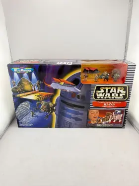 R2-d2 Micro Machines 65813 Vintage 1996 Star Wars Jabbas Palace Transforming Set Nib