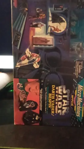 65912 Micro Machines Star Wars Darth Vader Bespin Playset With Figures And Slave 1