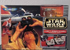Micro Machines 68032 Star Wars Luke Skywalker Playset Yavin Rebel Base Binoculars