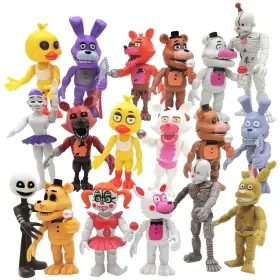 B0cwh1x168 Minaso 18-pack Game Action Figures Toy Set Movable Joints Collectible Dolls